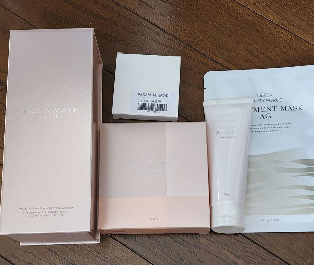 アクシージア メイト フォーアイズ 美顔器&ジェル状美容液など5点セット！