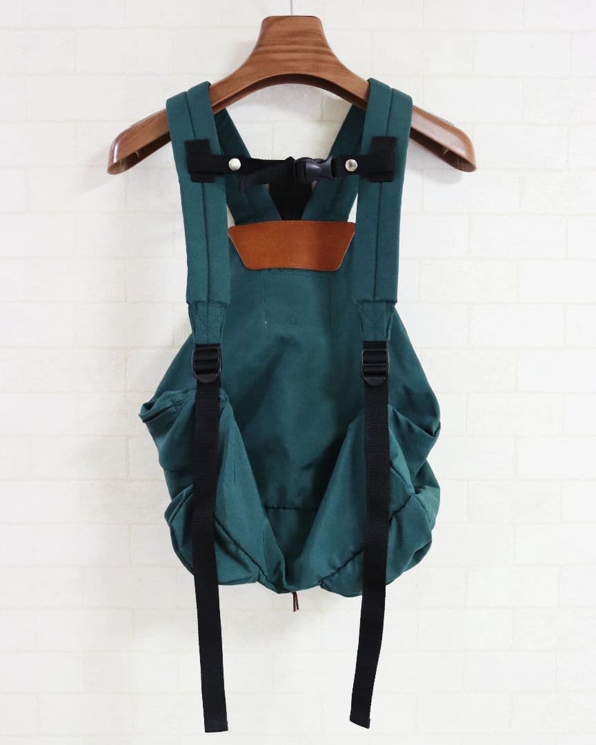 未使用 GO TO HOLLYWOOD ナイロンワッペンディパック【グリーン】