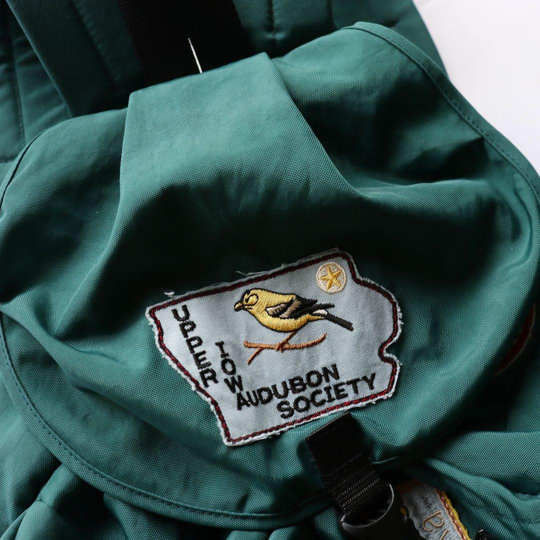 未使用 GO TO HOLLYWOOD ナイロンワッペンディパック【グリーン】