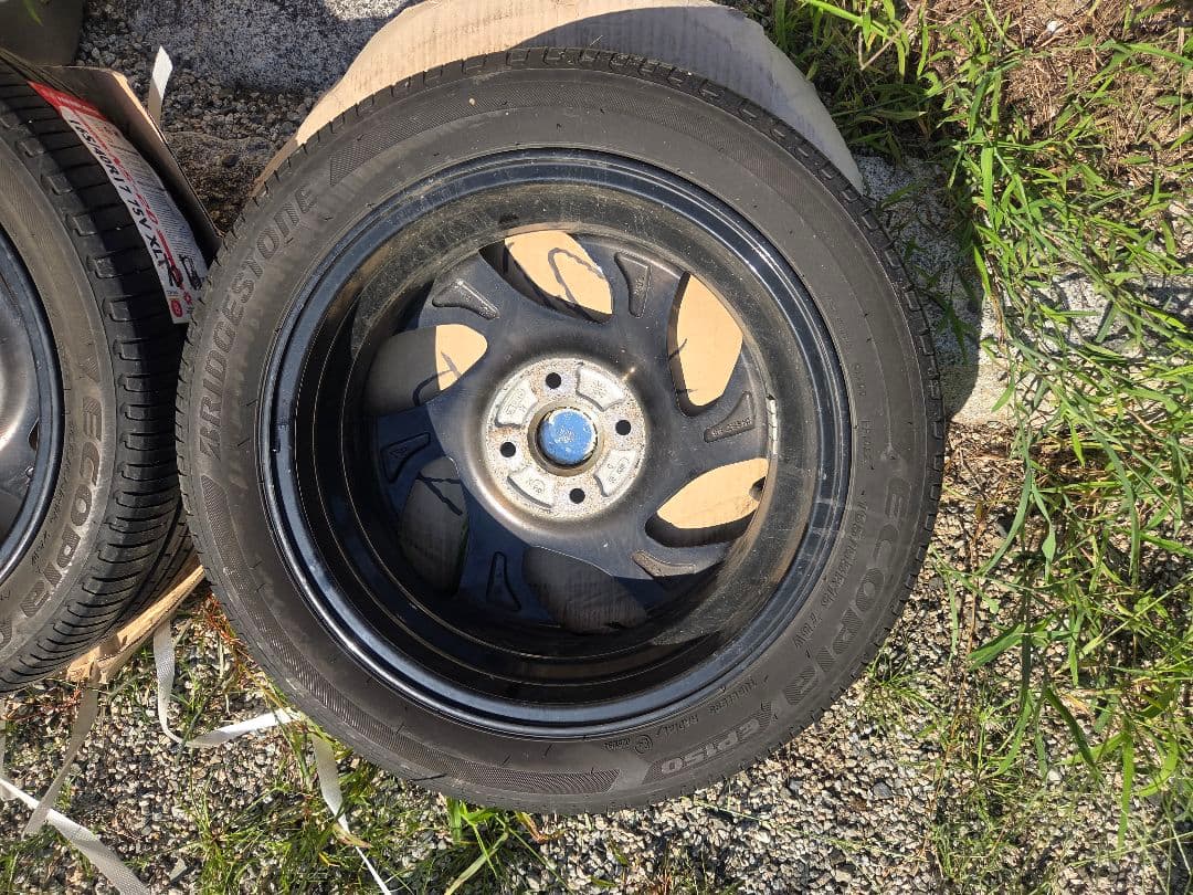 tatu！！タントカスタム純正15インチ ホイールセット