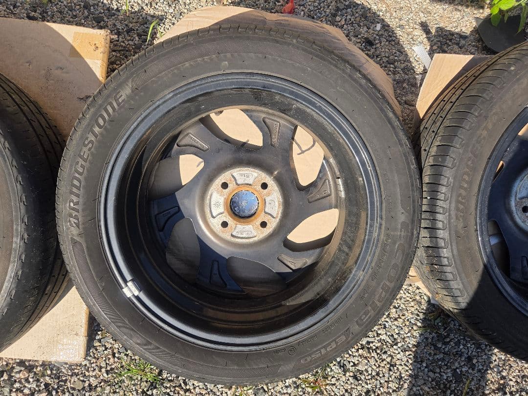 tatu！！タントカスタム純正15インチ ホイールセット