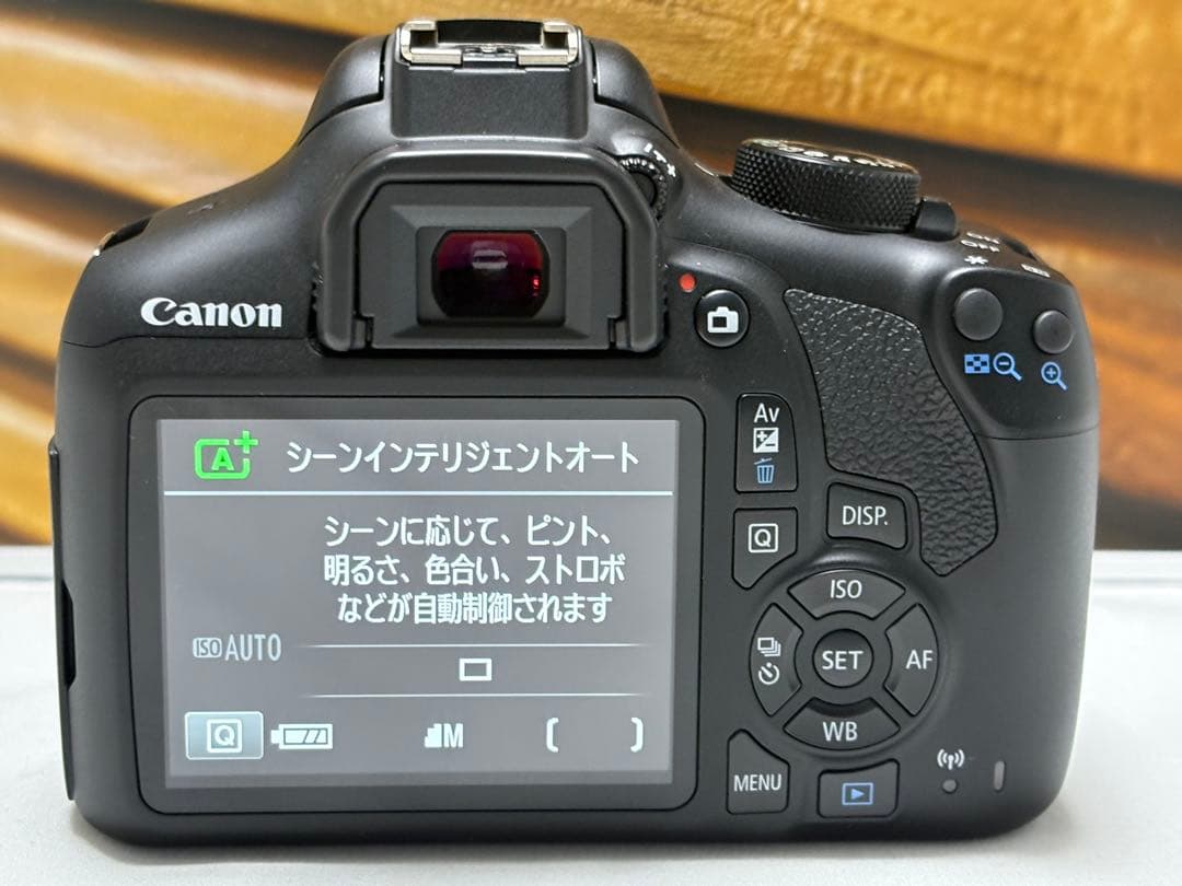 Canon EOS Kiss X80 Wi-Fi搭載 かんたん操作 一眼レフ
