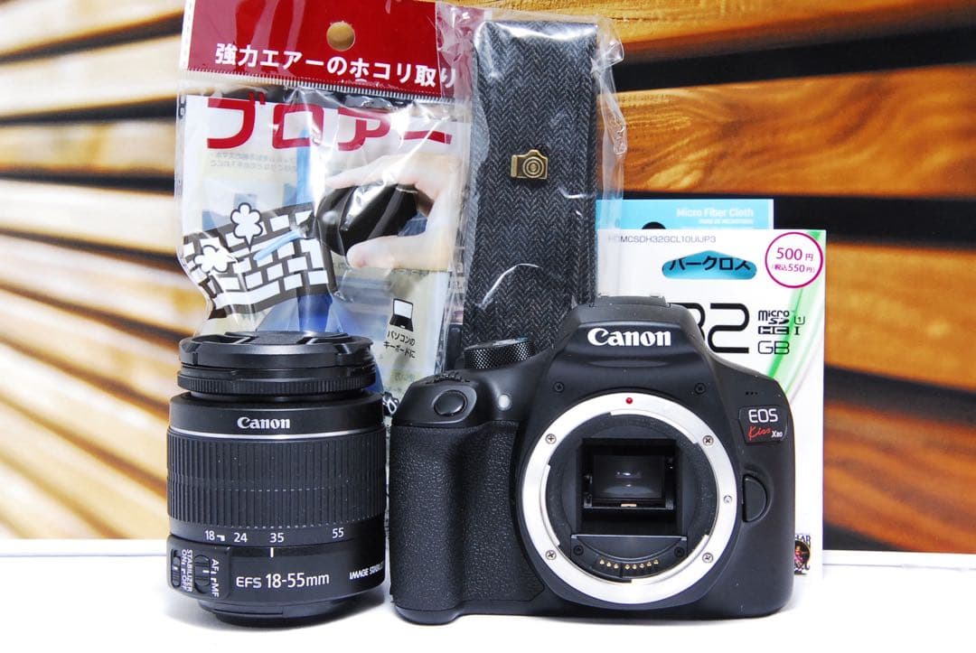 Canon EOS Kiss X80 Wi-Fi搭載 かんたん操作 一眼レフ