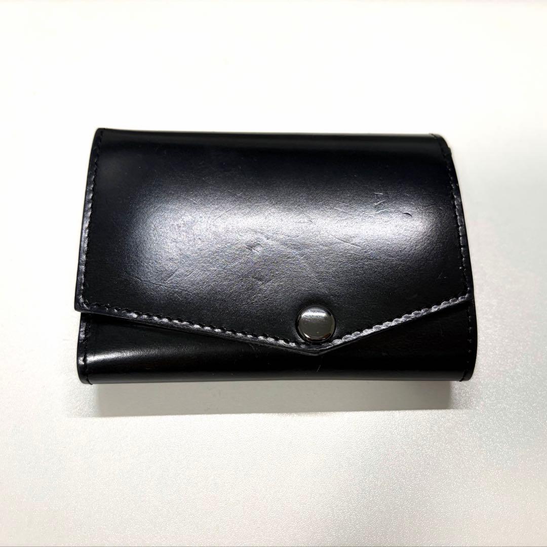 [アブラサス] いっぱい入る小さい財布 ブラック