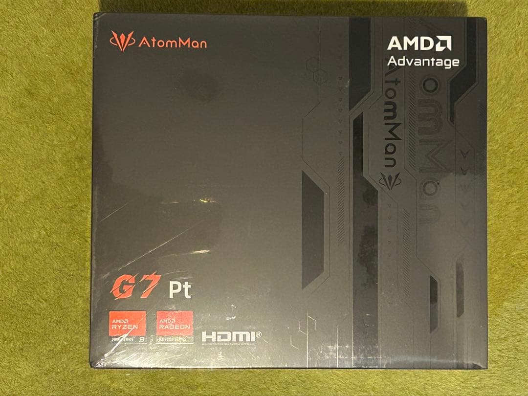 【新品】シュリンク未開封 AtomMan G7 Pt 32GB/1TB