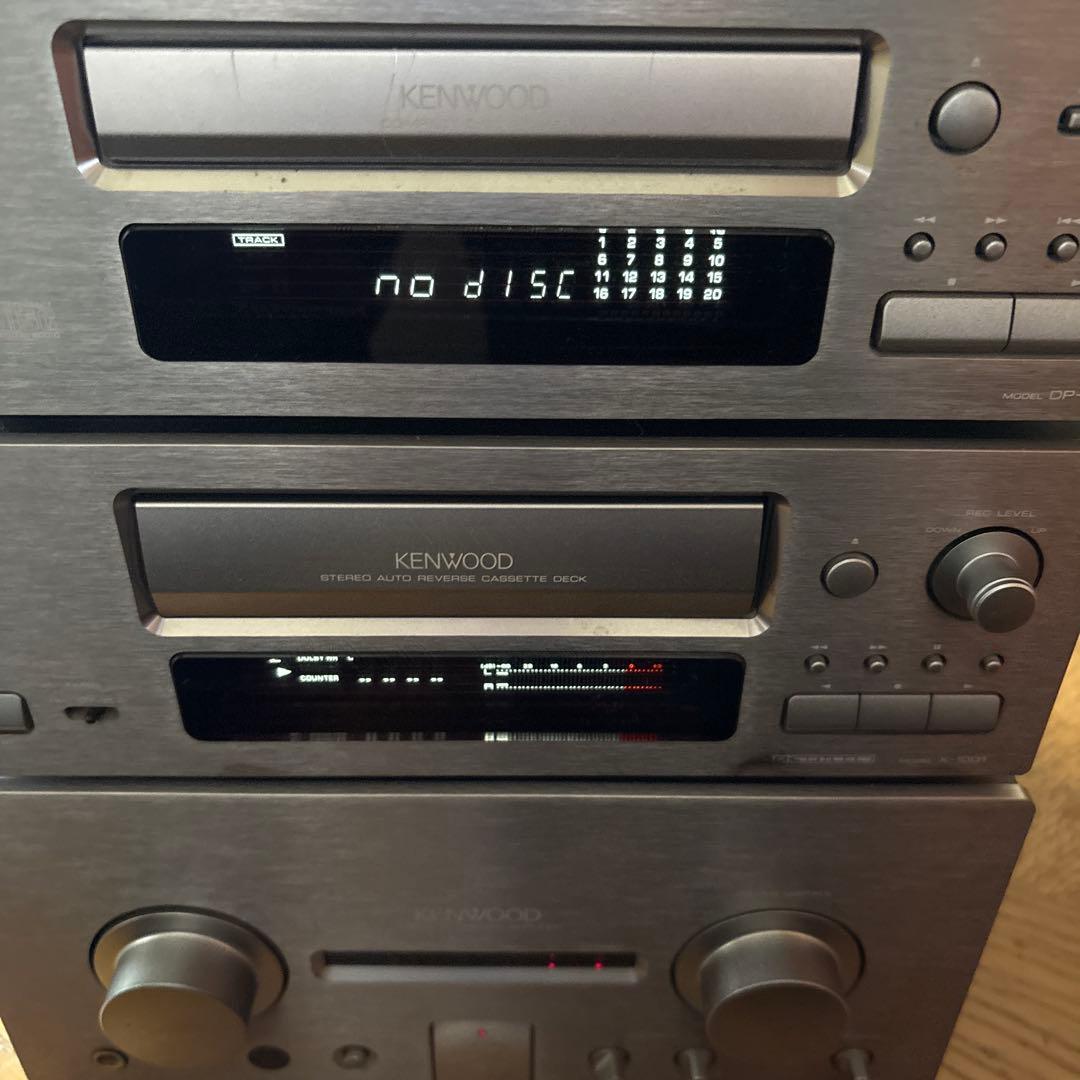 KENWOOD CDデッキ・カセットデッキ、チューナー、コンポセット