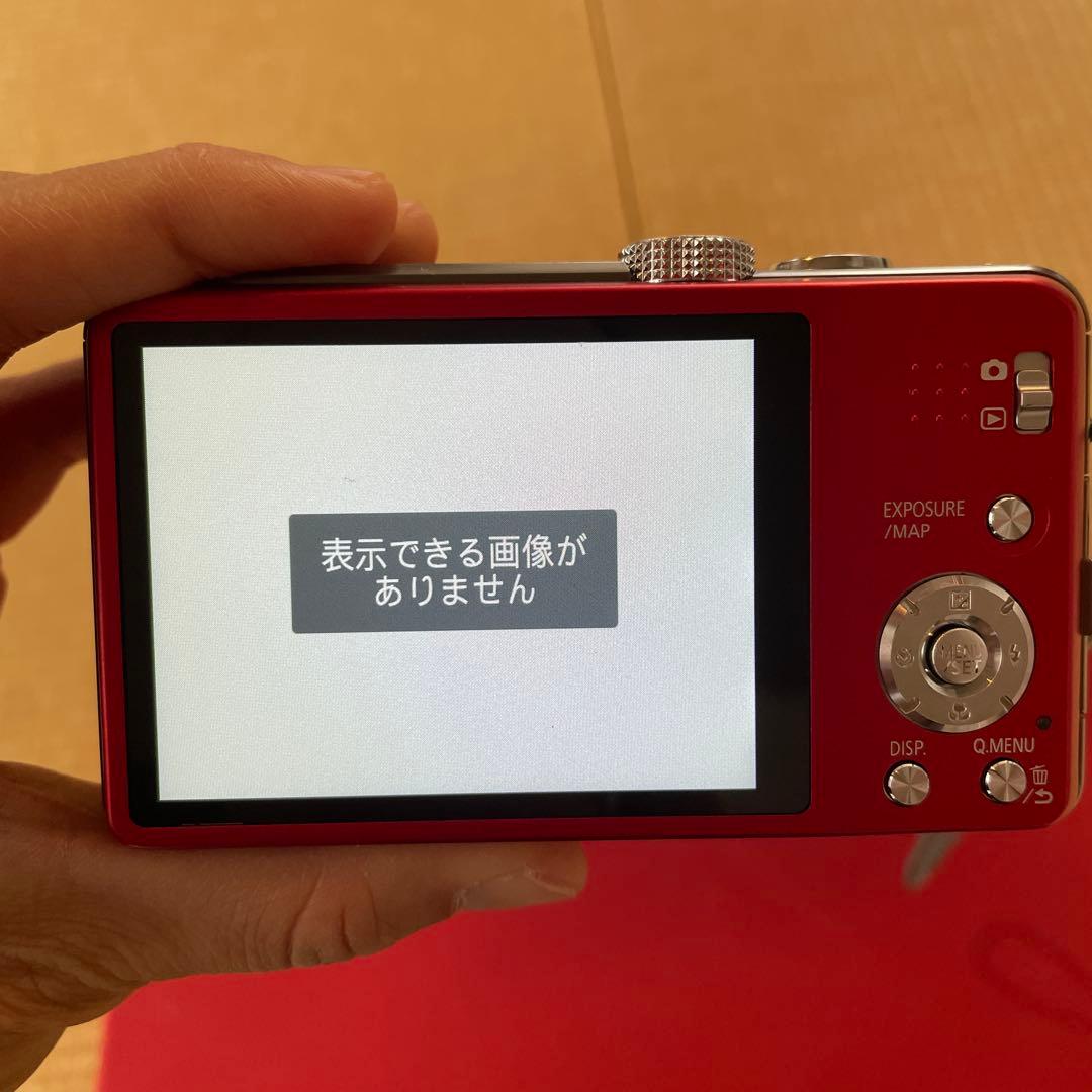 LUMIX コンパクトデジタルカメラ レッド 20倍ズーム
