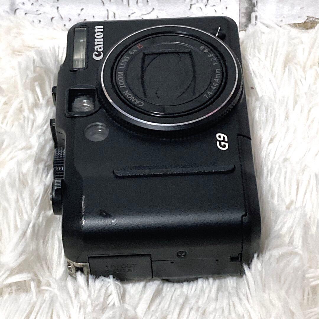 【動作品】 Canon キャノン PowerShot G9 デジタルカメラ 黒