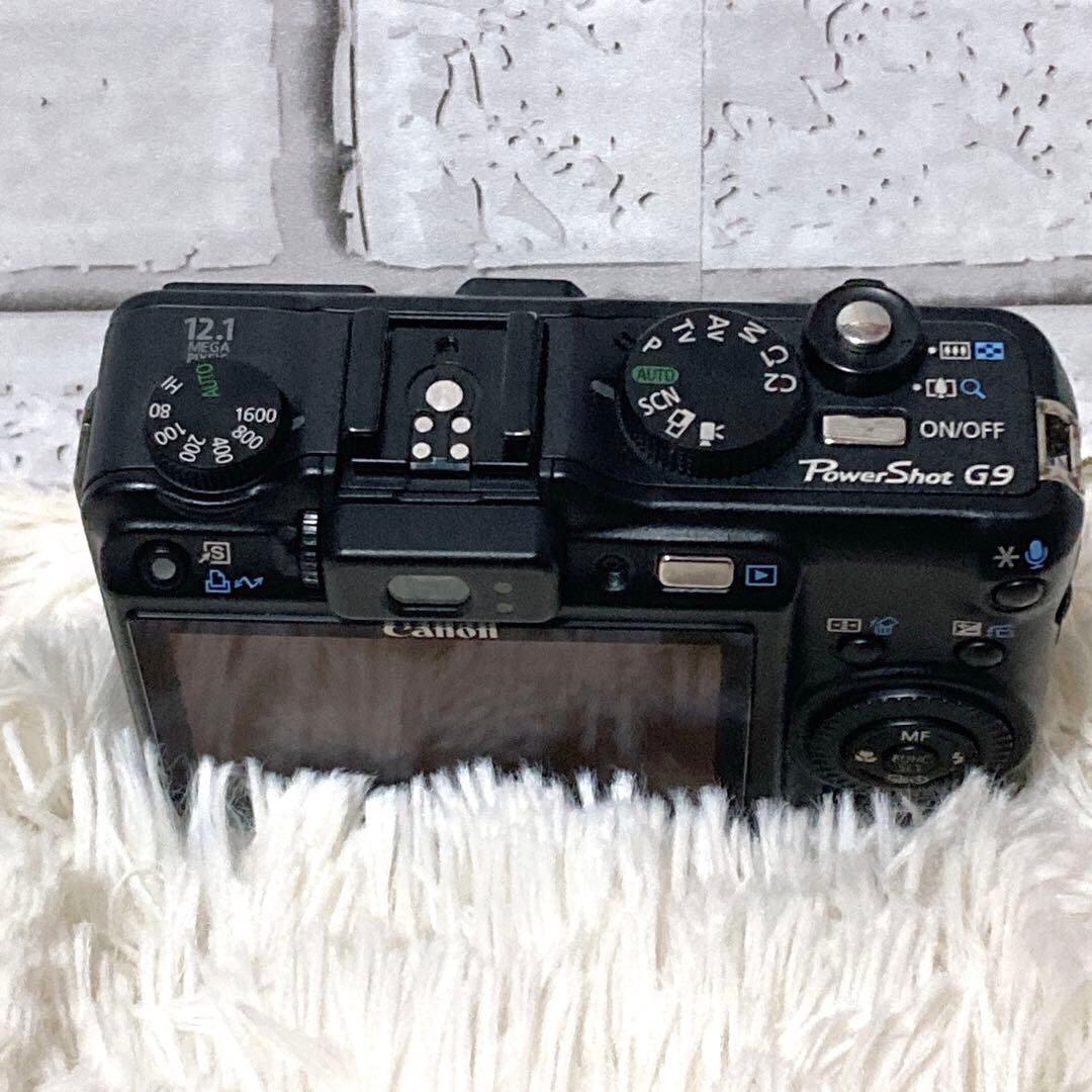 【動作品】 Canon キャノン PowerShot G9 デジタルカメラ 黒