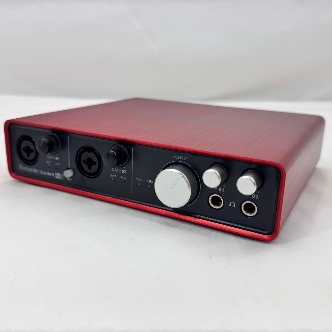 FOCUSRITE Scarlett 6i6 G2 オーディオインターフェイス