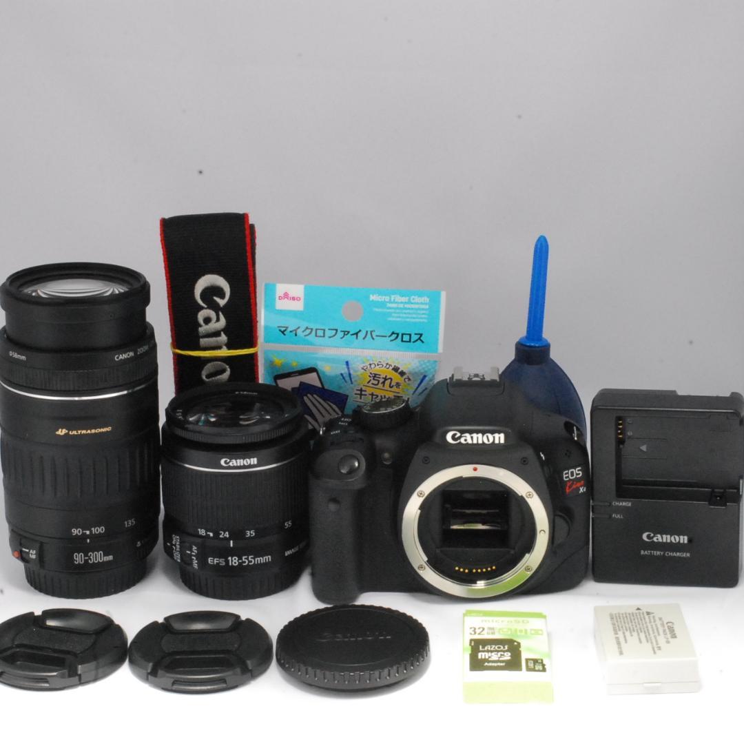 Canon kiss x4 ダブルレンズセット 遊び心満載 初心者セット