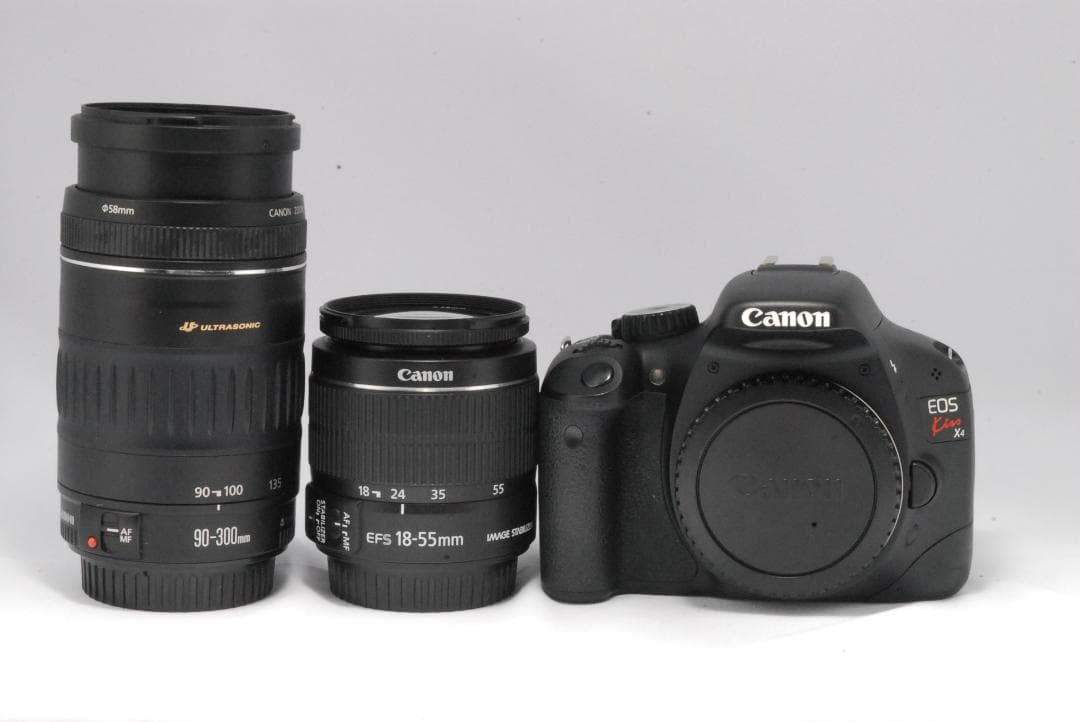 Canon kiss x4 ダブルレンズセット 遊び心満載 初心者セット