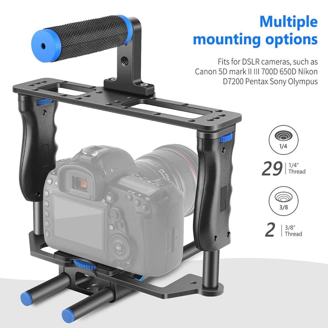 安定した撮影に！フレーム！ビデオ撮影！カメラは付属品ではない　手振れ防止　本格！