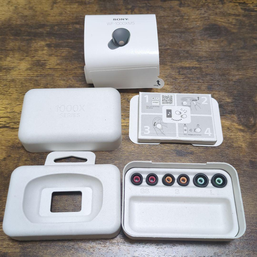 左耳&ケースのみ ソニー ワイヤレスイヤホン WF-1000XM5 ジャンク