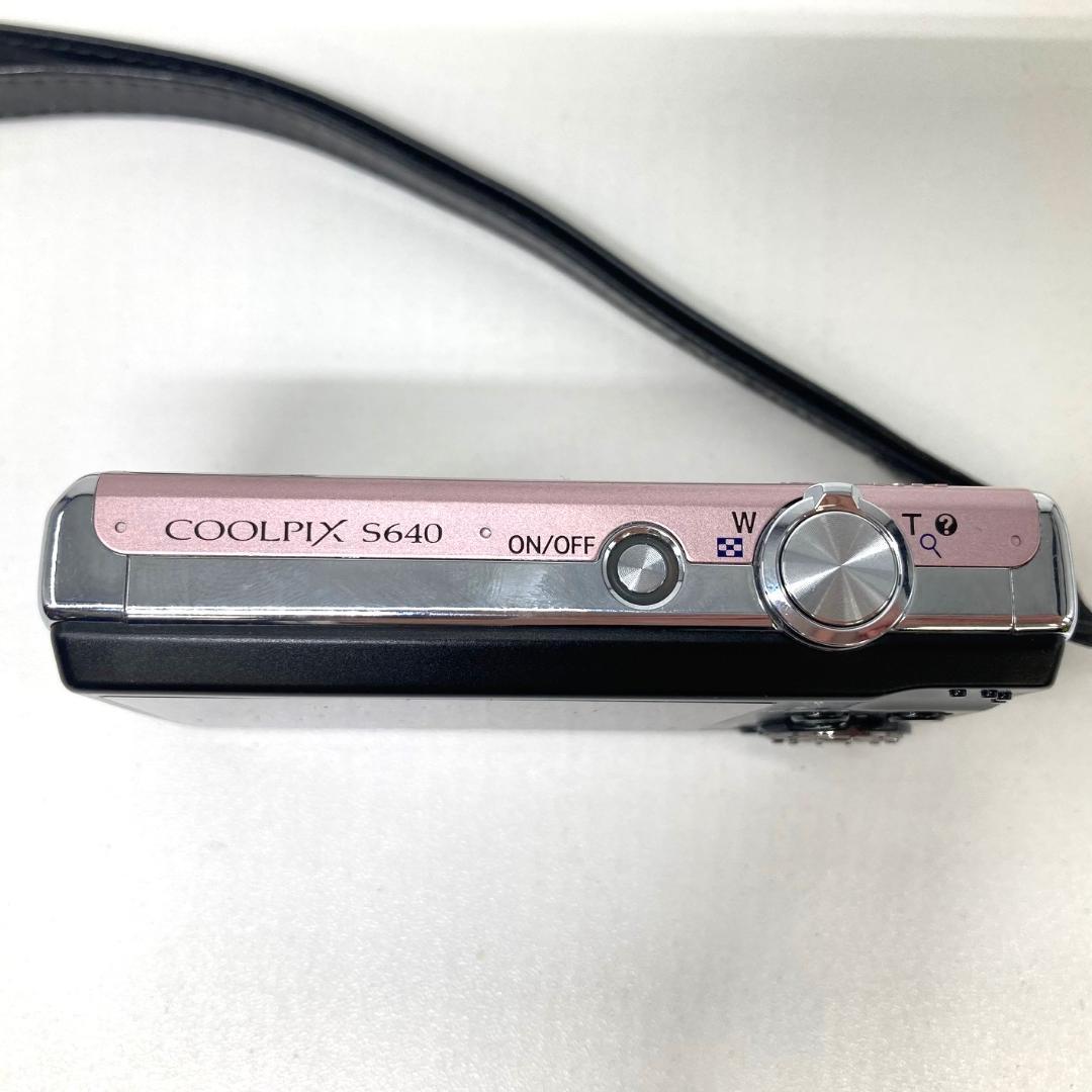 Nikon ニコン　COOLPIX S640　コンパクトデジタルカメラ　ピンク