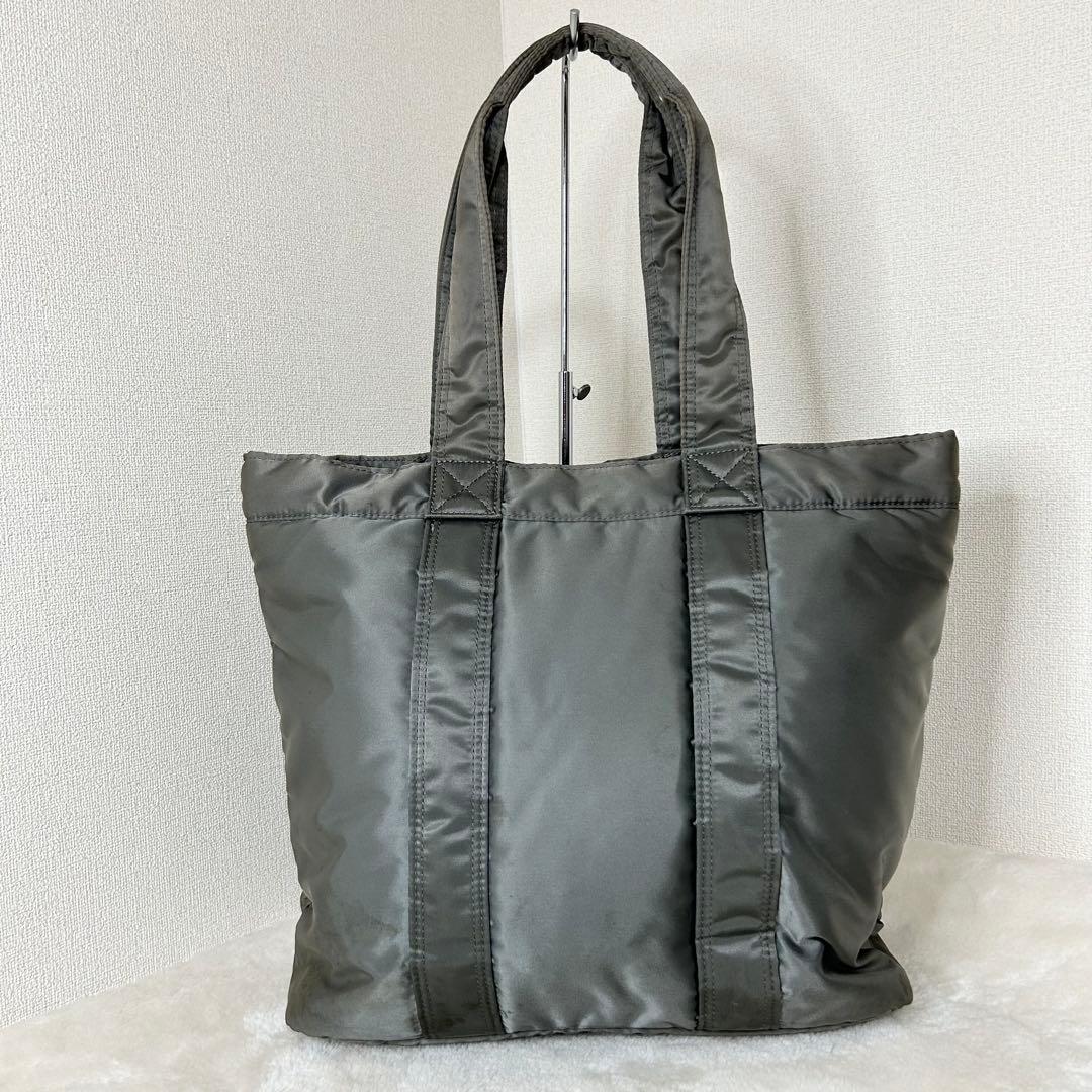 ✨極美品✨ポーター タンカー トートバッグ 肩掛け シルバーグレー
