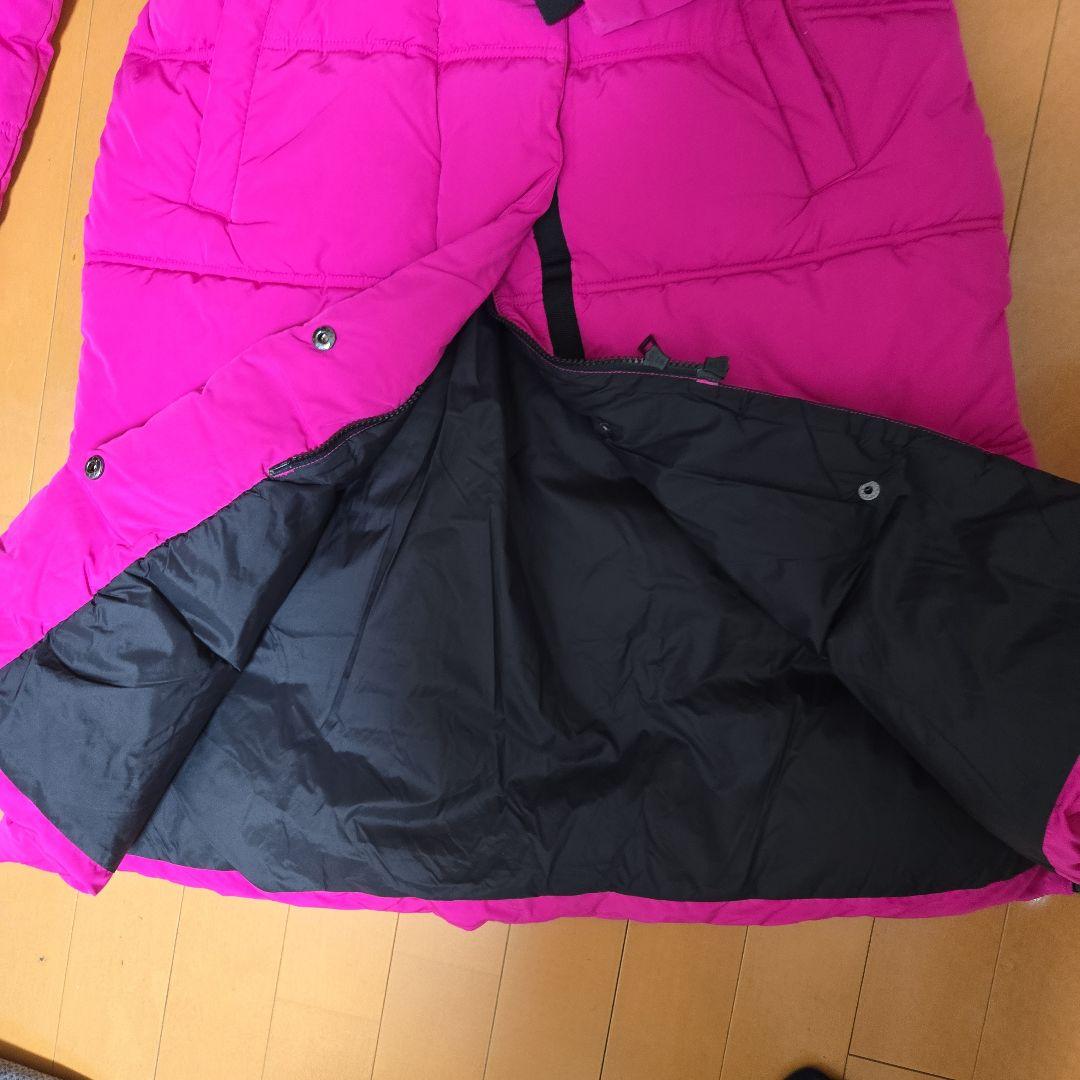 Desigual ベルトパデットコートMピンク美品