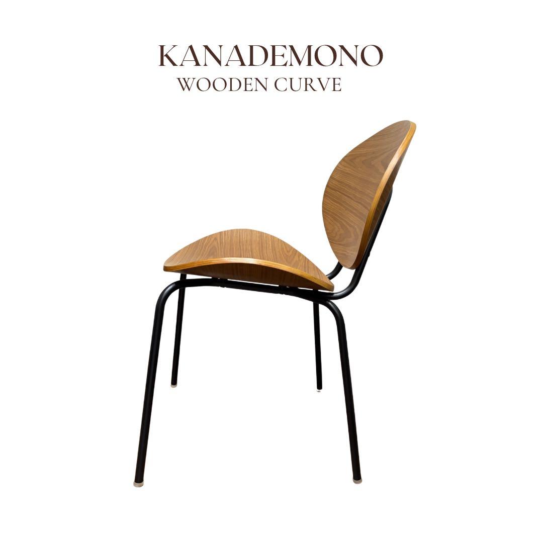 【参考価格21,000円】美品　KANADEMONO プライウッドチェア1脚