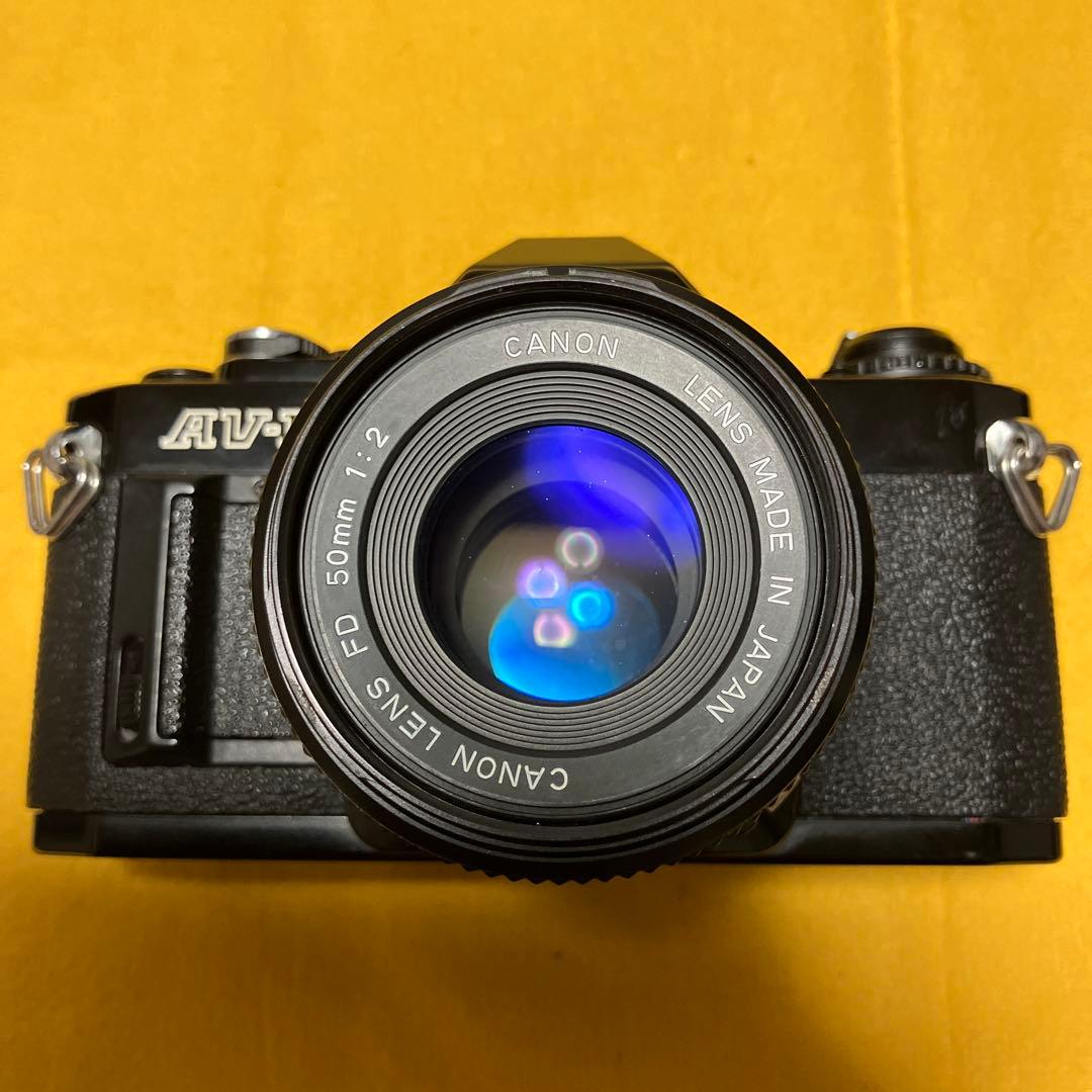 Canon AV-1 フィルムカメラ レンズ付き