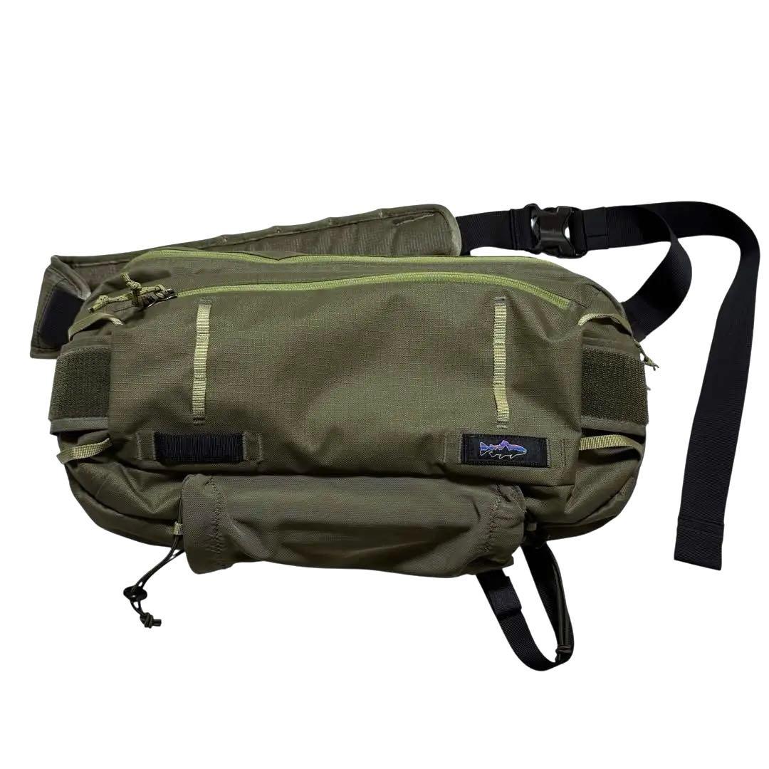 美品 patagonia ステルス スリング フィッシングバッグ 10L 廃盤