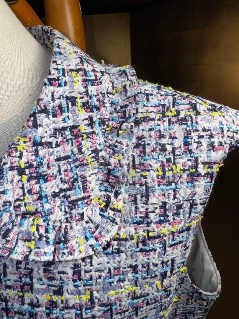 【Reneルネ】新品タグ付きDM掲載定価101,200円ティッセワンピース38