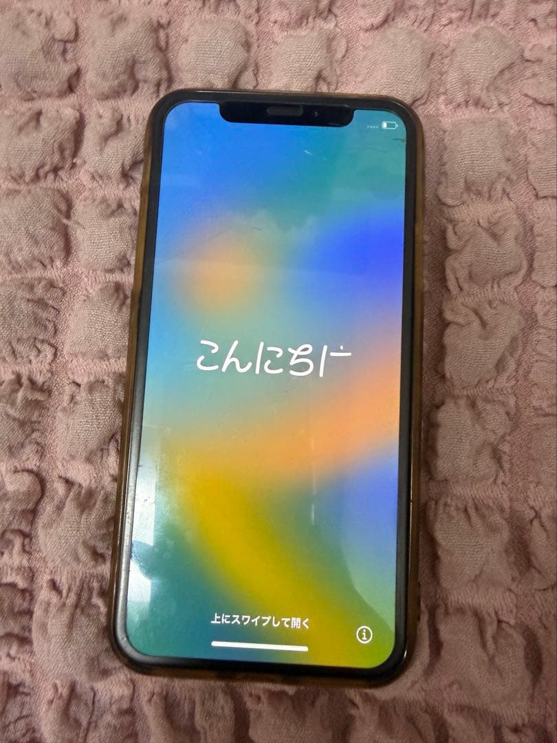 iPhone X 64gb 本体　シルバー