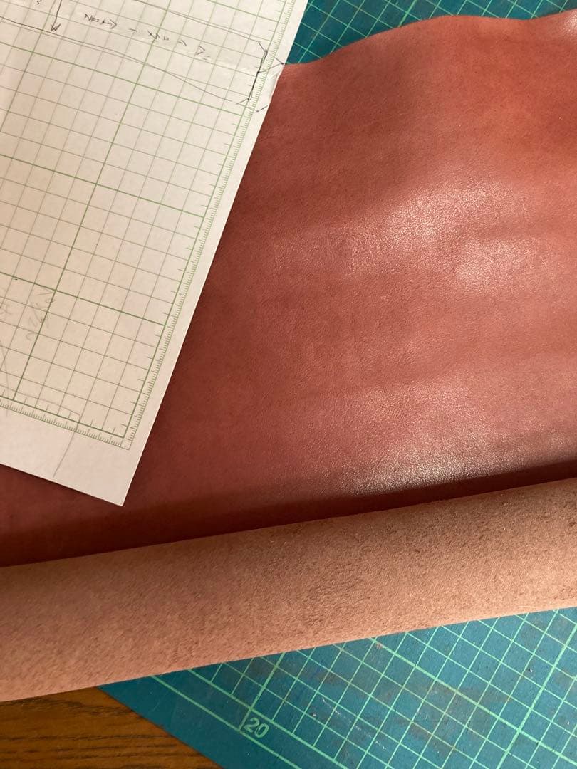 ご確認用　ハラコ　カウ柄　システム手帳　A5 牛革　本革　レザー