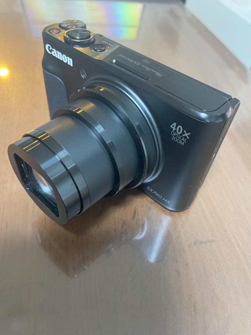 Canon PowerShot SX740 HS ブラック 光学40倍ズーム