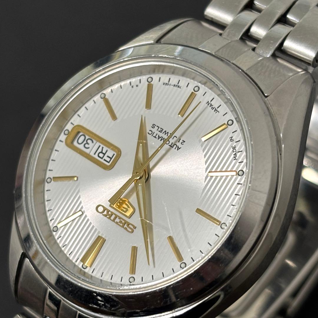セイコー SEIKO 5 腕時計 海外モデル 自動巻き 7S26-03V0