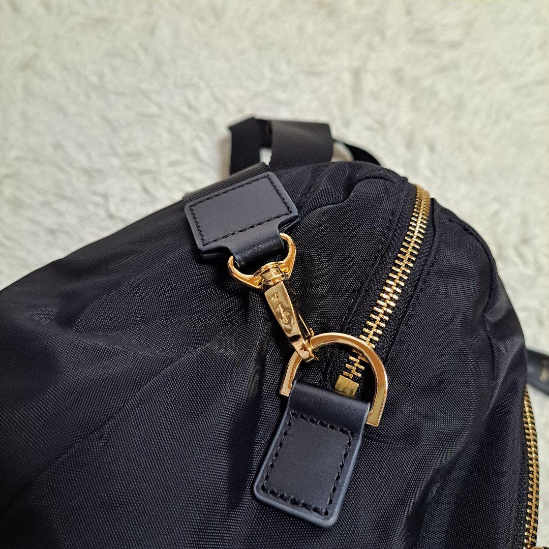 【極美品】【agnes b.】FT03‐02 2Wayボストンバッグ　チャーム付