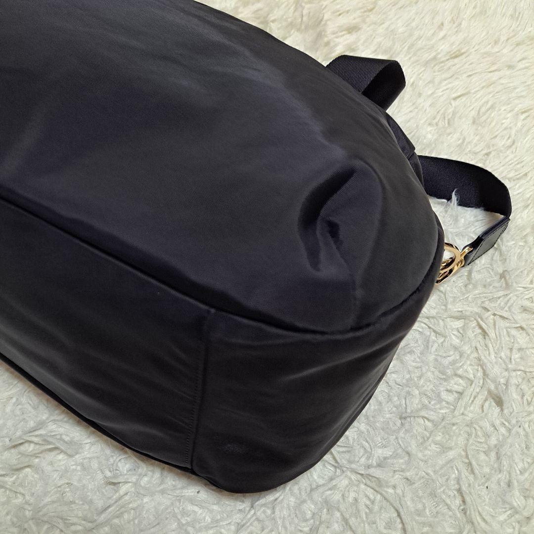 【極美品】【agnes b.】FT03‐02 2Wayボストンバッグ　チャーム付