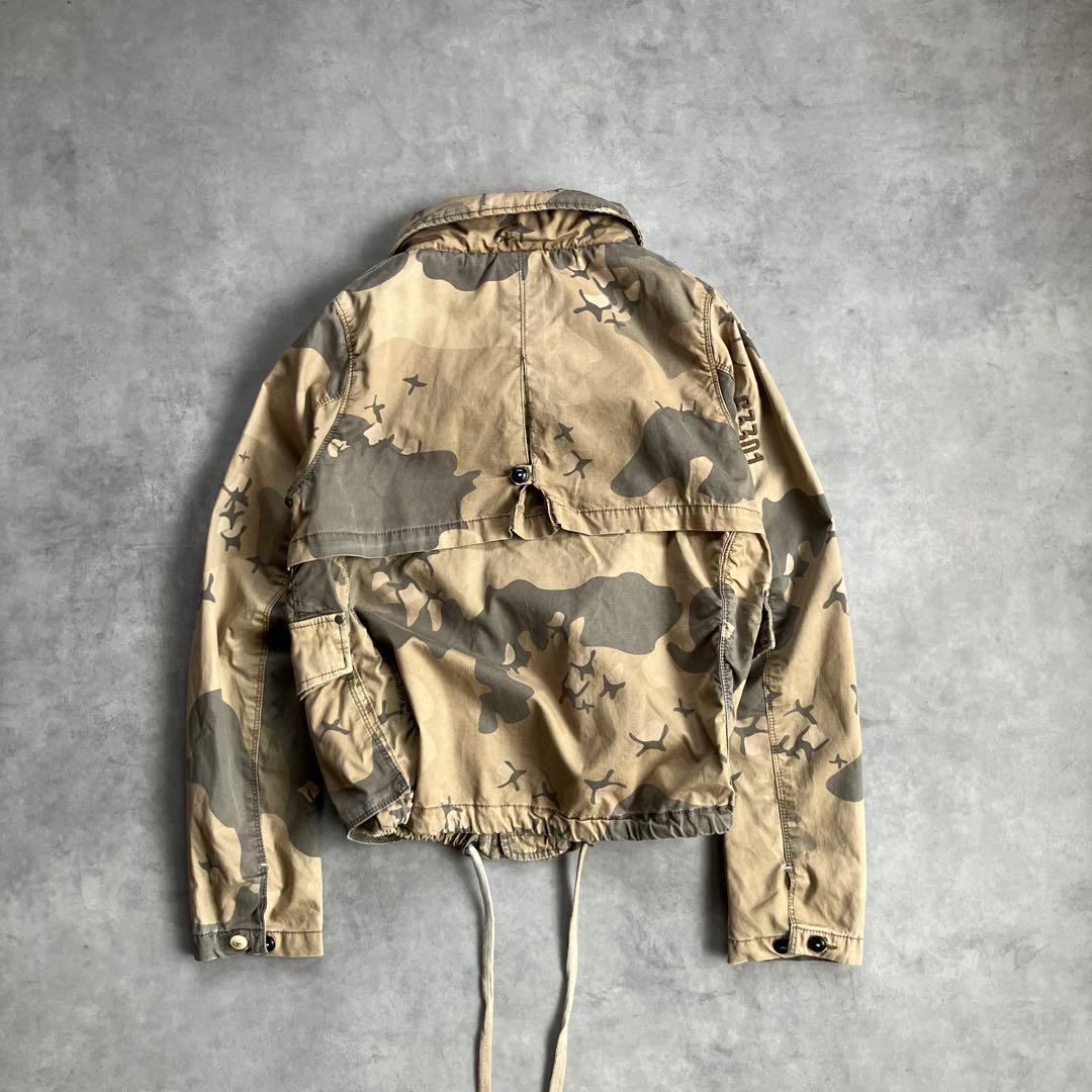 00s y2k g-star raw 短丈 カモフラ 迷彩 フライト ジャケット