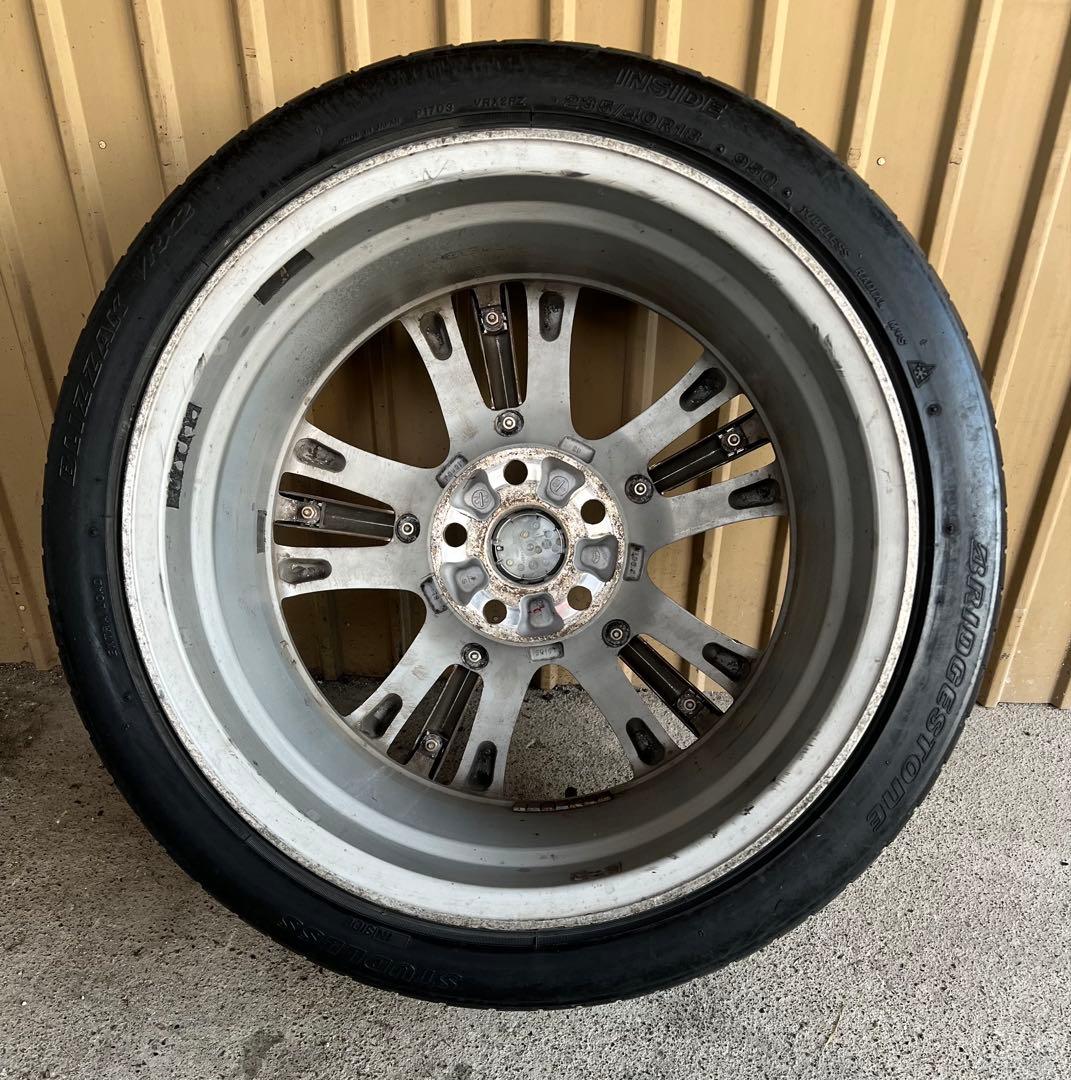 レクサスGS純正18インチ ホイール スタッドレス付4本