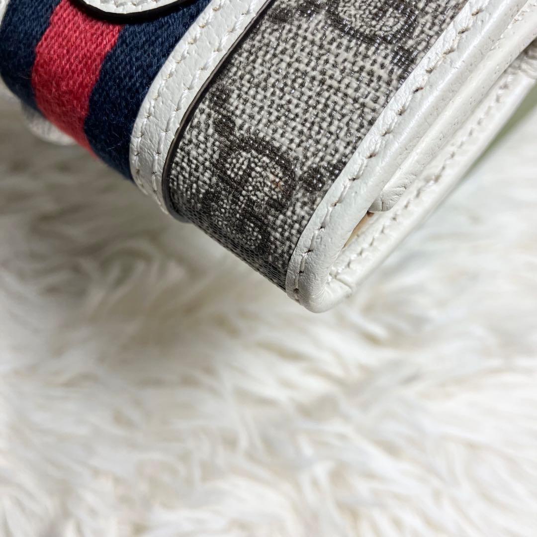 【未使用】 GUCCI オフィディア キーケース GGマーモント 季節カラー