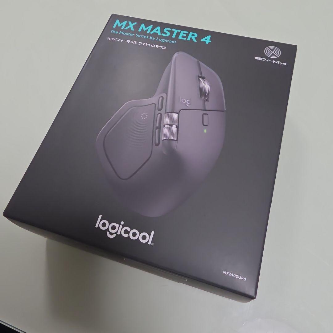 【新製品】ロジクール MX MASTER 4 本体（ほぼ未使用）