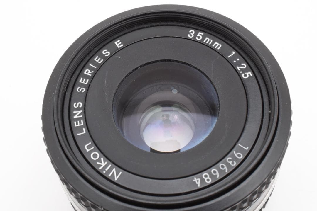 #357■動作品■ Nikon LENS SERIES E 35mm 1:2.5