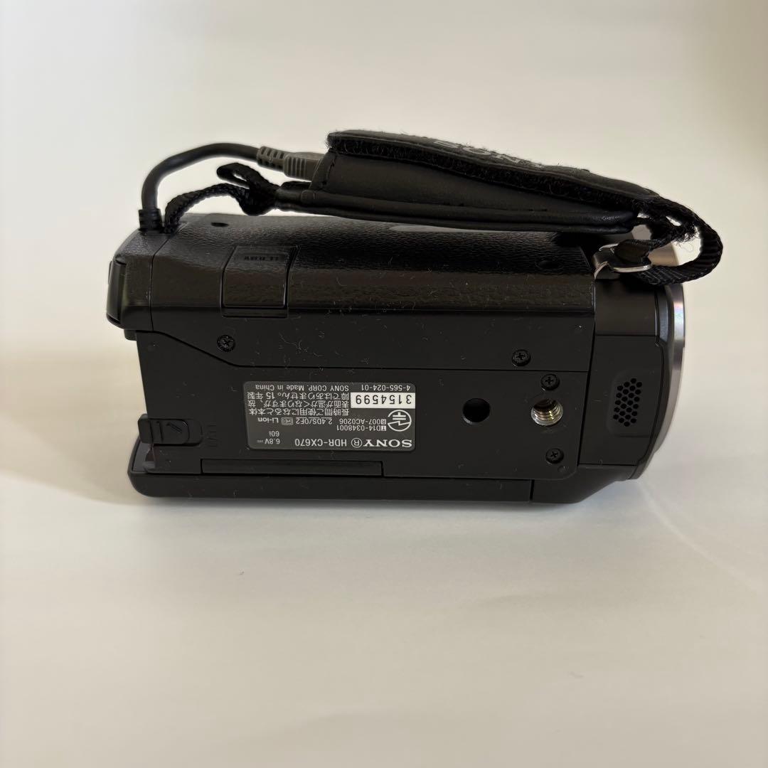 SONY HDR-CX670 デジタルHDビデオカメラ