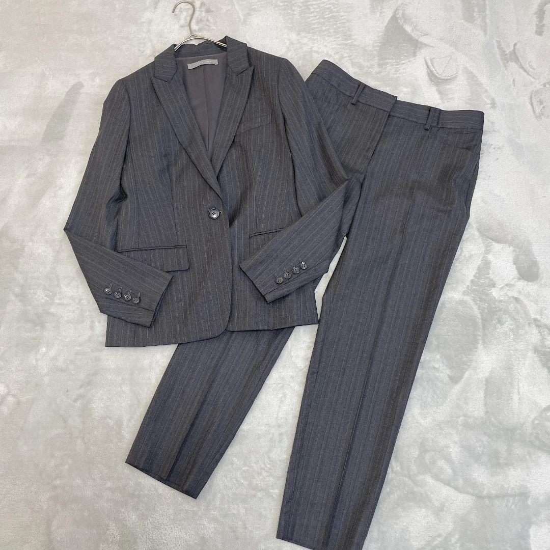 特価【最高級ロロピアーナ×セオリーリュクス】シルク混 パンツ スーツ 40 L