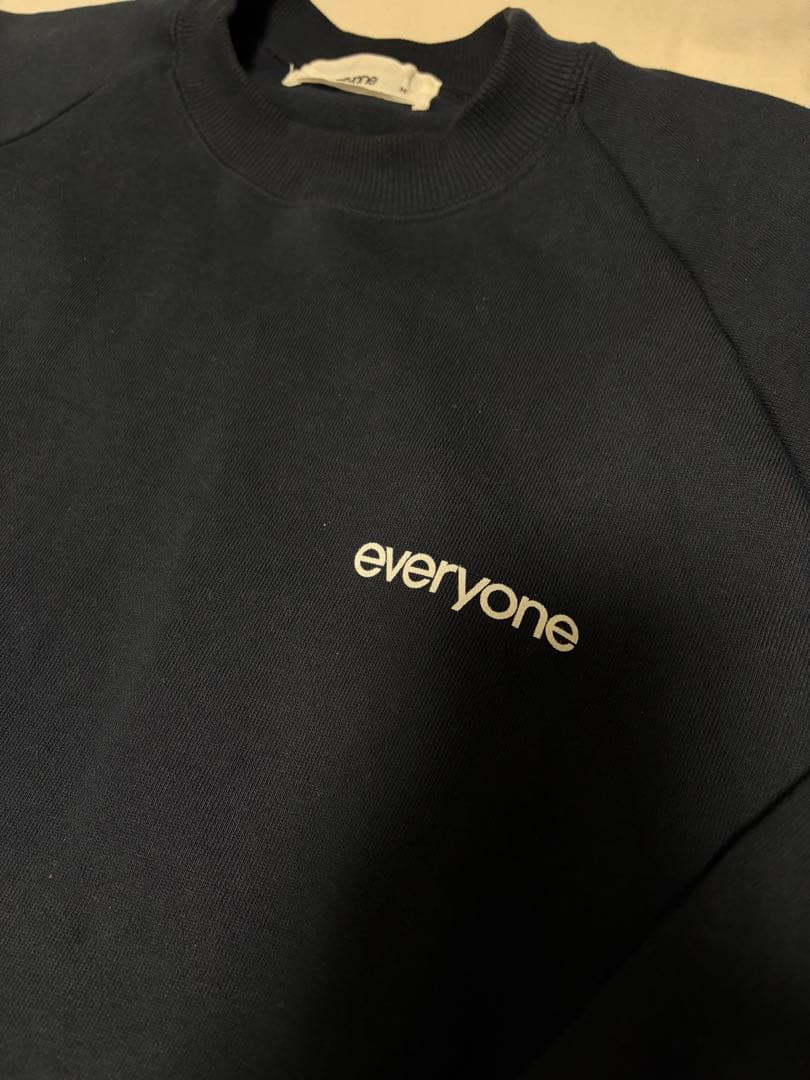 トップス everyone original logo crew sweat M