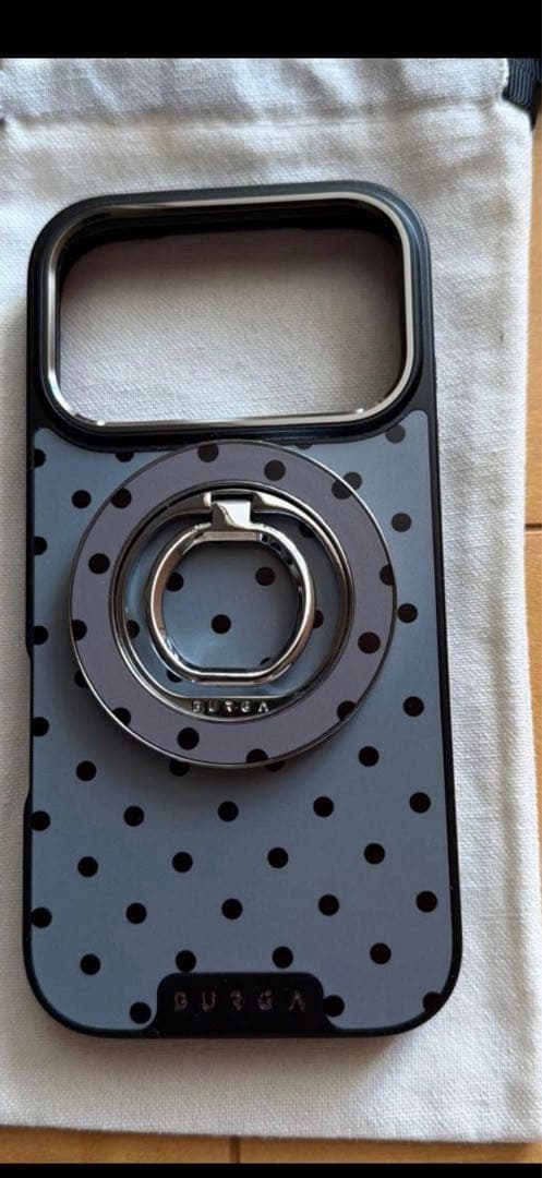 【BURGA】iPhone17Pro ケース　& リングホルダー