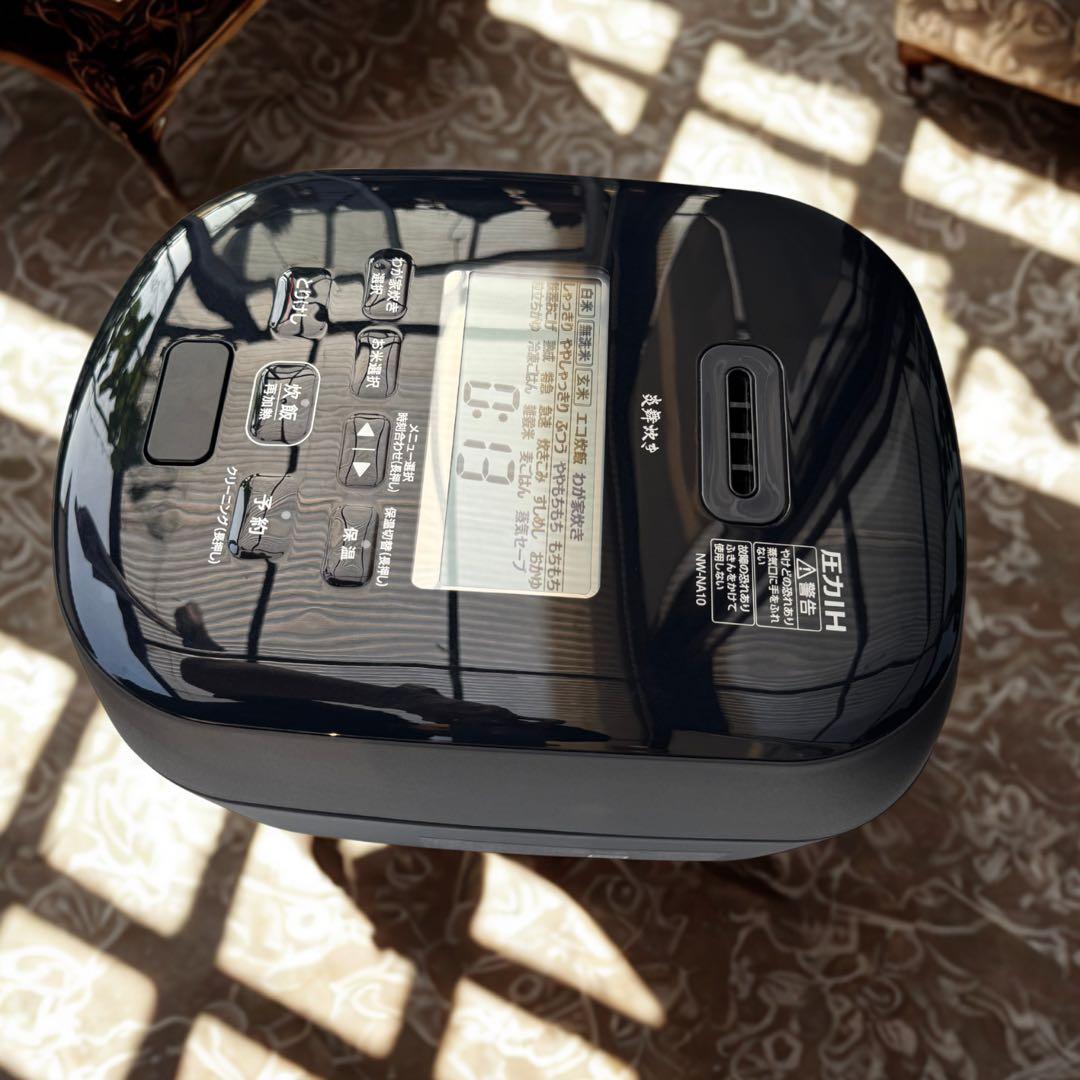 高級炊飯器　NW-NA10 ブラック　限定品　未使用　展示品　最終値下げ　保証付