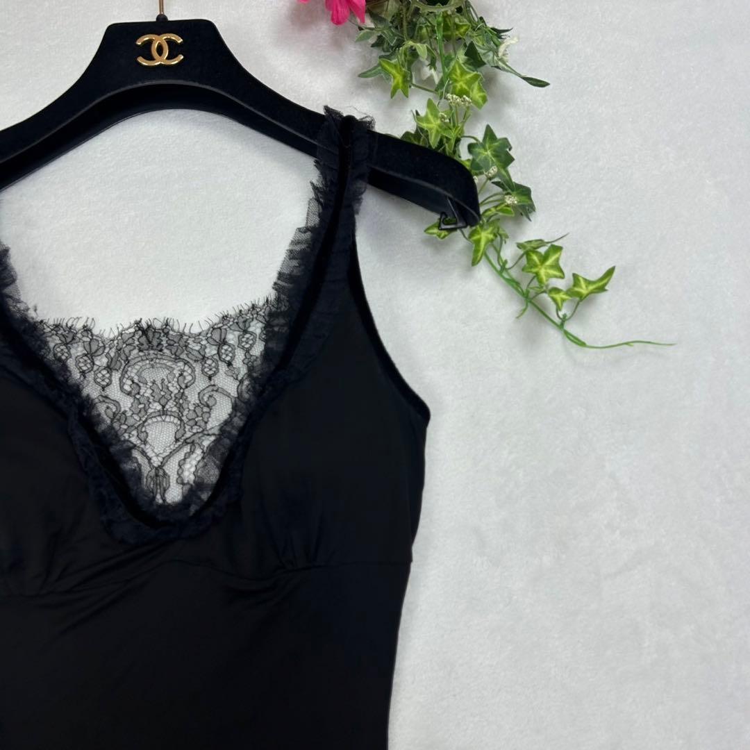 F178 新品未使用 F グッチ カップ付き レース キャミソール レディース