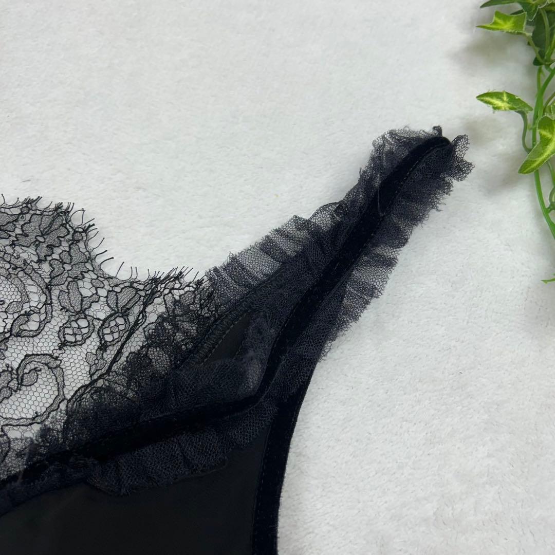 F178 新品未使用 F グッチ カップ付き レース キャミソール レディース