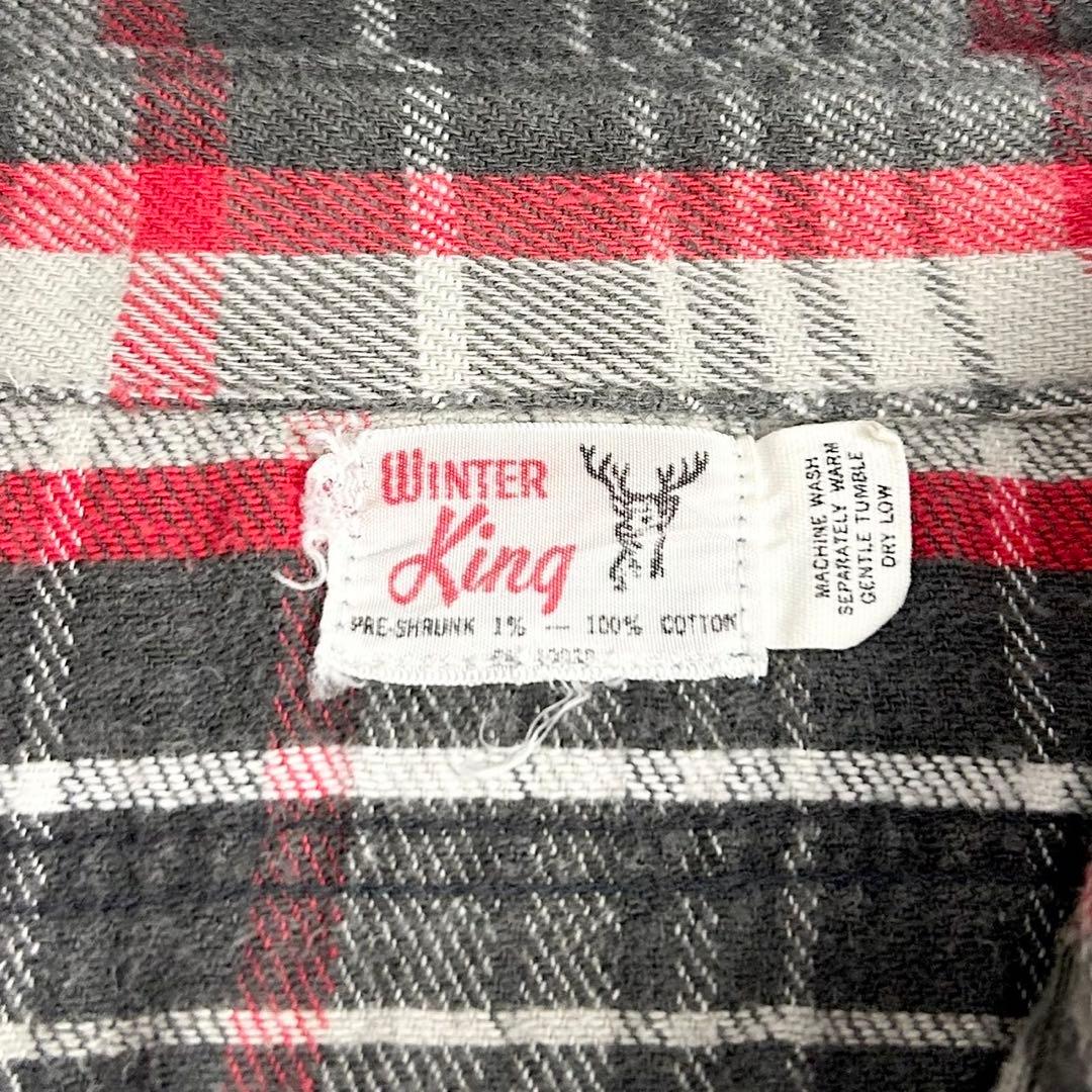 60s 高配色 WINTER KING ウインターキング ネルシャツ