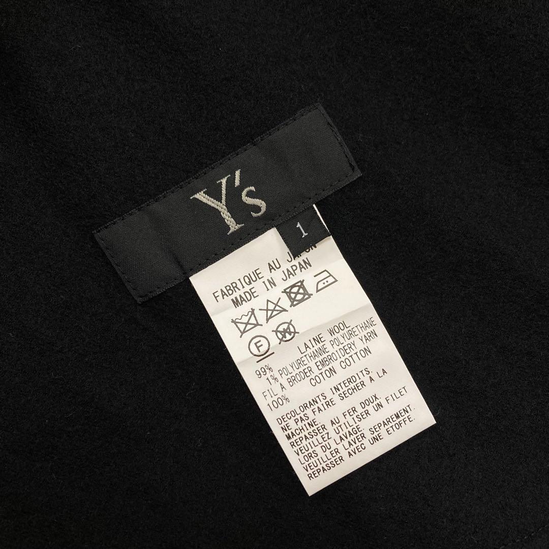 BEBEY's ワイズ 美品 ハンドステッチ シャツドレス 黒1