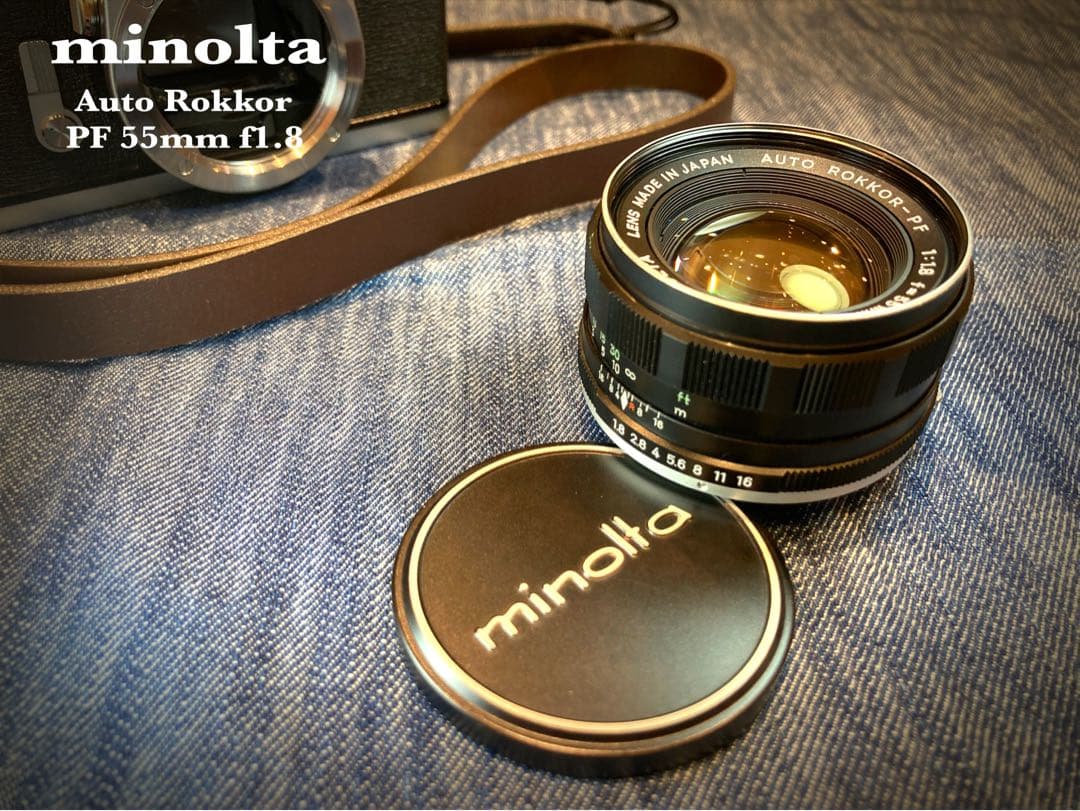 完動品＊美品＊初期保証★minolta Sr-1s&ロッコールレンズ★作例多数