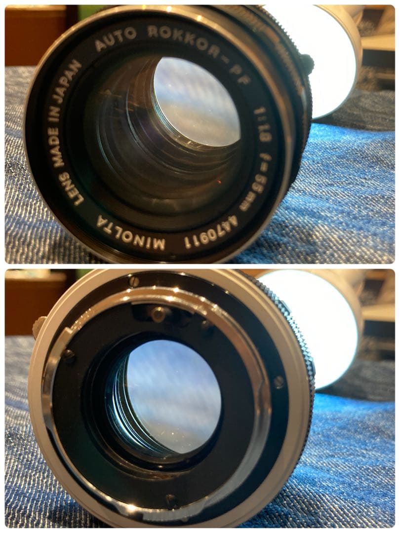 完動品＊美品＊初期保証★minolta Sr-1s&ロッコールレンズ★作例多数