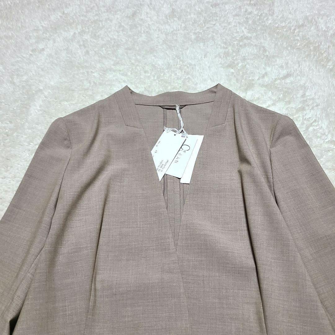 【新品未使用】タグ付　デレガント　スーツ　セットアップ　ノーカラー　洗濯可　40
