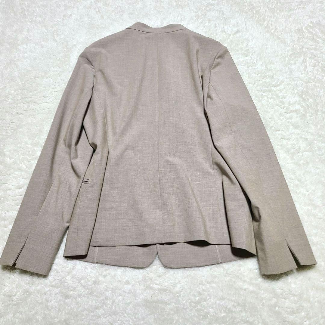 【新品未使用】タグ付　デレガント　スーツ　セットアップ　ノーカラー　洗濯可　40