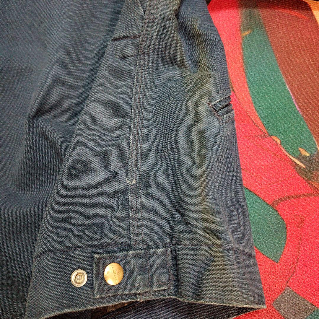 carhartt カーハート　デトロイトジャケット　米国製　ネイビー